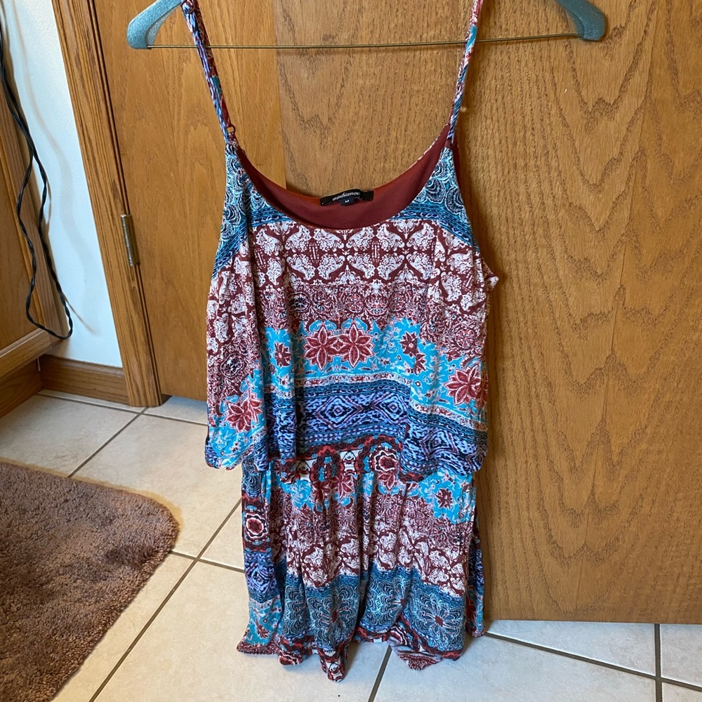 Patterned Romper